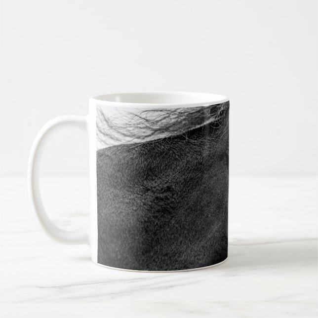 CANECA DE CAFÉ CAVALO PRETO (Esquerda)