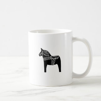 Caneca De Café Cavalo preto de Dala