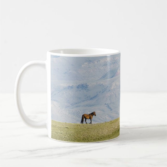 Caneca De Café Cavalo selvagem (Esquerda)