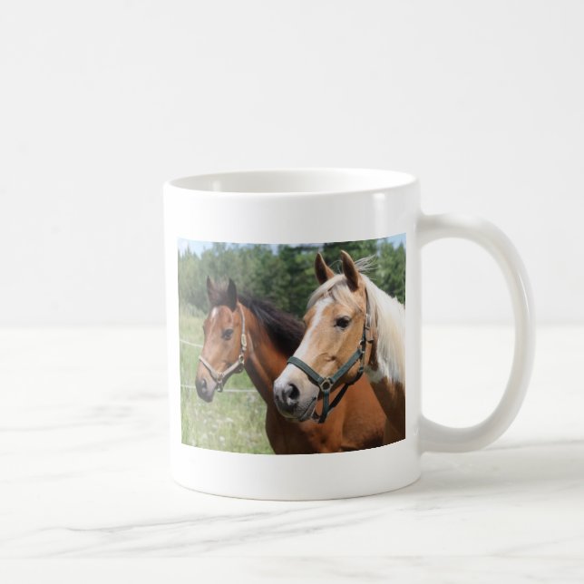 Caneca De Café Cavalos (Direita)