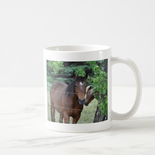 Caneca De Café Cavalos (Direita)