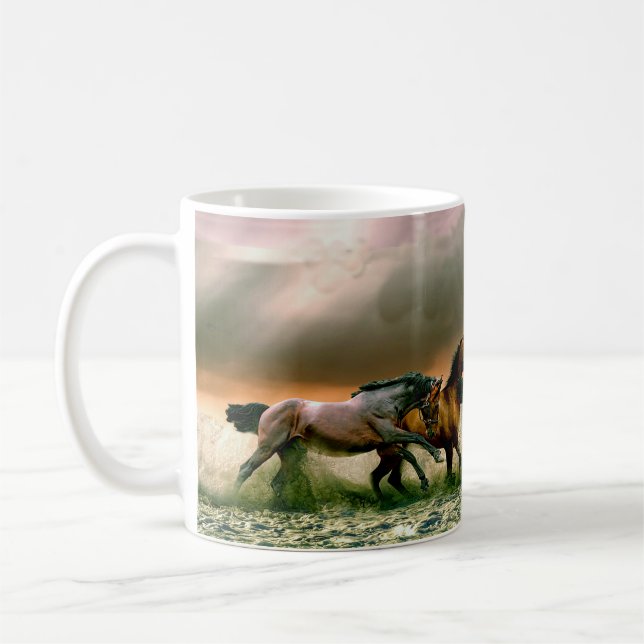 CANECA DE CAFÉ CAVALOS (Esquerda)