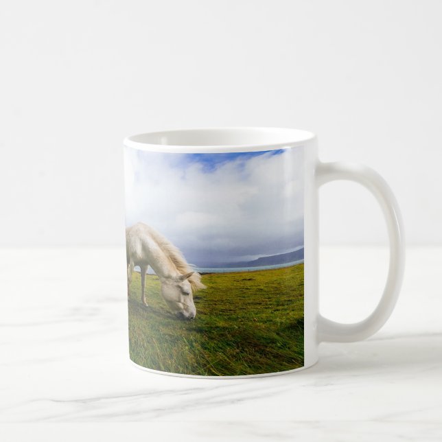 Caneca De Café Cavalos de Cruzamento (Direita)