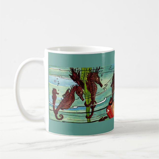 Caneca De Café cavalos marinhos (Esquerda)