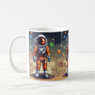 Caneca De Café Caveira da Gravidade: Espachante na Camisa-do-Abis