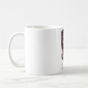 Caneca De Café Caveira da Liberdade e Águia