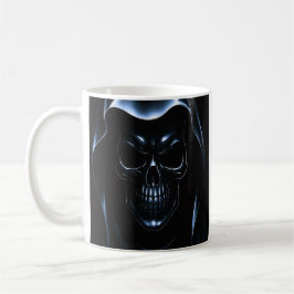 Caneca De Café Caveira Escura