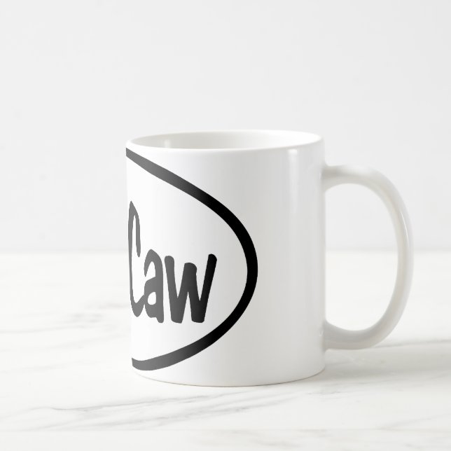 Caneca De Café Caw do Caw (Direita)