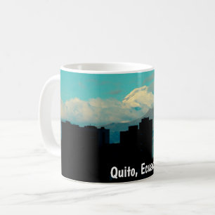 Caneca De Café Cayambe Volcano, Quito, Equador