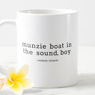 Caneca De Café Caymanian Folk Song Muznie Boat no Sound Boy