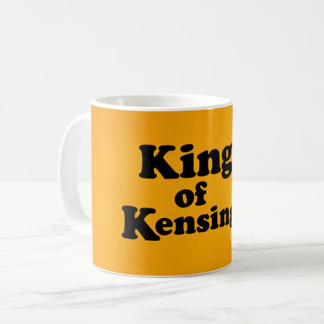 Caneca De Café CBC King Of Kensington (Frente Esquerda)