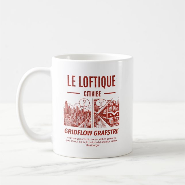 Caneca De Café CDleloftique (Esquerda)