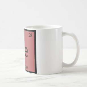 Caneca De Café Ce - Química da Pimenta Cayenne Tabela Periódica T
