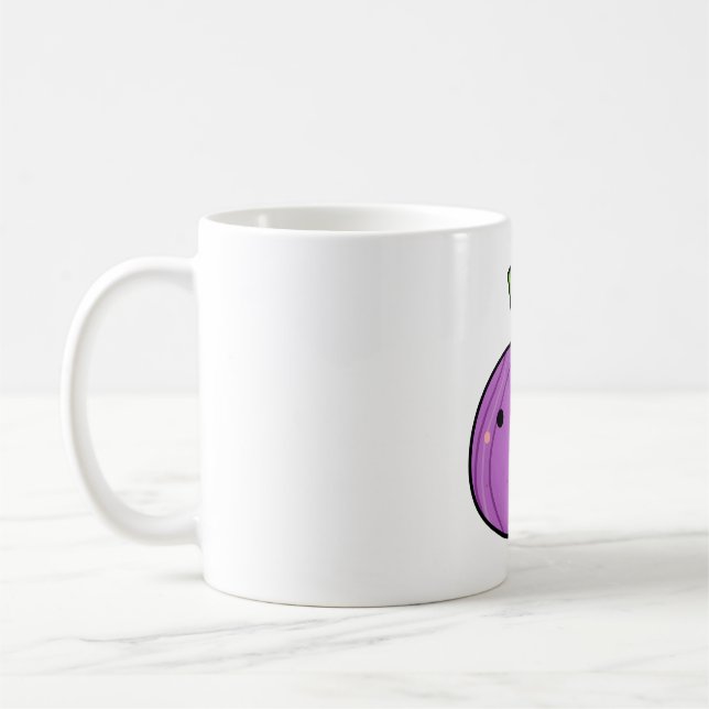 Caneca De Café Cebolinha Kawaii (Esquerda)