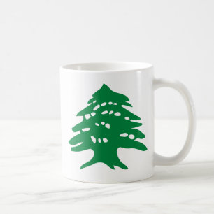 Caneca De Café Cedro verde de Líbano