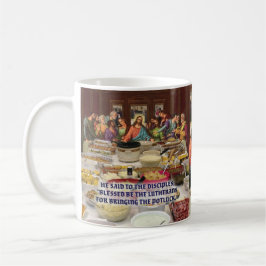Caneca De Café Ceia Luterana Potluck 
