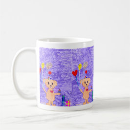 Caneca De Café Celebração - Arte infantil para COC