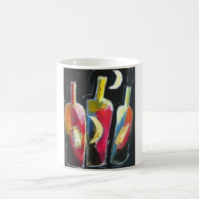 Caneca De Café Celebração da meia-noite (Centro)