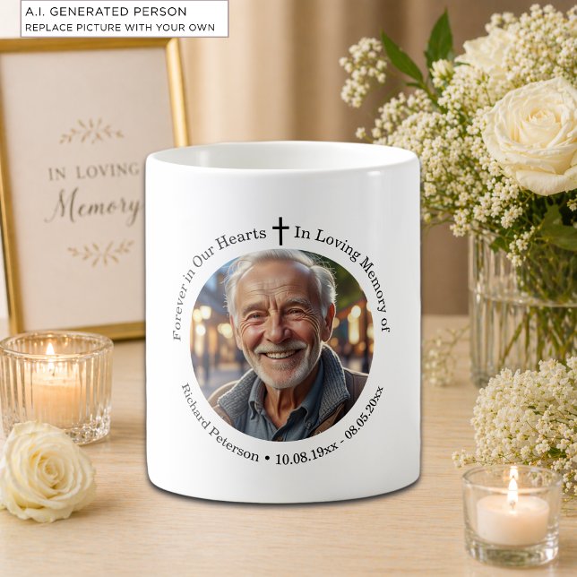 Caneca De Café Celebração da Vida 1 Foto Especial  (Criador carregado)