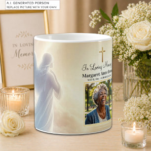Caneca De Café Celebração da Vida no Céu e Anjos Foto