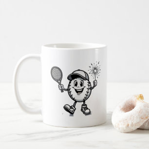 Caneca De Café Celebração de esportes com torção