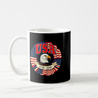 Caneca De Café Celebração do 250º Aniversário Patriótico dos EUA