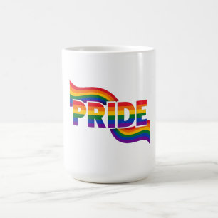 Caneca De Café Celebração do Arco-íris do Orgulho