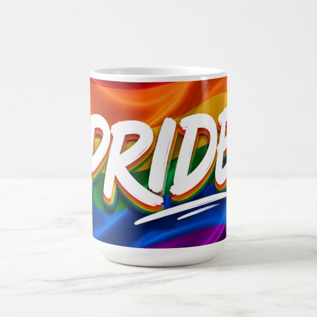 Caneca De Café Celebração do Arco-íris do Orgulho (Centro)
