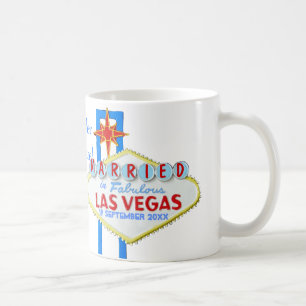 Caneca De Café Celebração do casamento de Las Vegas