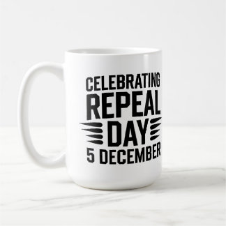 Caneca De Café Celebração do Dia de Revogação 5 de dezembro