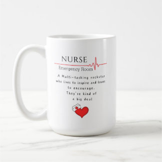 Caneca De Café Celebração do Novo Emprego de Enfermeira