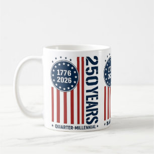 Caneca De Café Celebração do Quarto de Milênio da América 1776–20