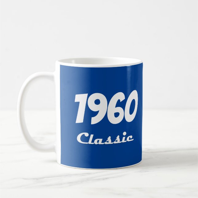 Caneca De Café Celebração dos 60 anos Clássico de 1960 (Esquerda)