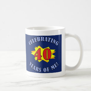 Caneca De Café Celebrando a aniversário de 40 anos Mug