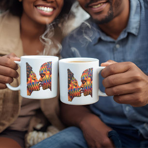 Caneca de Café Celebrando a Arte da Colcha