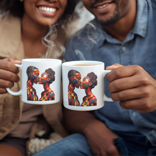 Caneca de Café Celebrando a Arte do Quilting