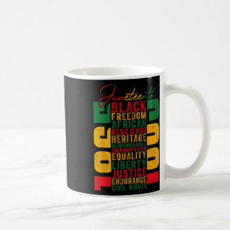 Caneca De Café Celebrando a Liberdade Negra Dia da Independência 