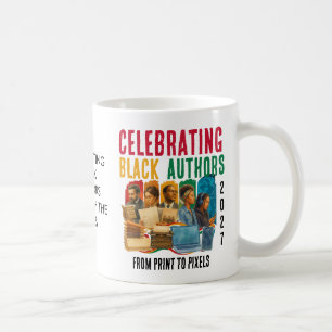 CANECA DE CAFÉ CELEBRANDO AUTORES NEGROS MÊS DA HISTÓRIA NEGRA 20