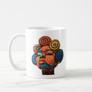 Caneca de Café Celebrando Mulheres Negras
