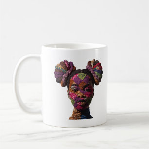 Caneca de Café Celebrando Mulheres Negras