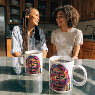 Caneca de Café Celebrando Mulheres Negras