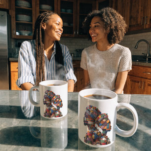 Caneca de Café Celebrando Mulheres Negras