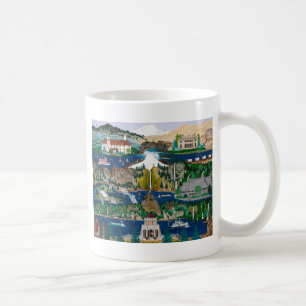 Caneca De Café Celebrando o desfiladeiro do rio Columbia
