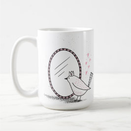 Caneca De Café Celebrando o Dia de os namorados de Autoamor