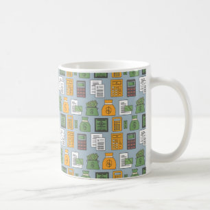Caneca De Café Celebrar a Estação Fiscal com Humor