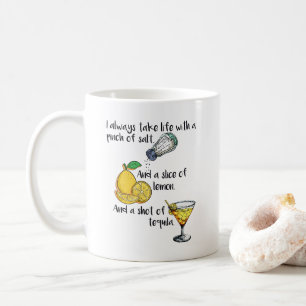 Caneca De Café Celebrar a vida, dizer presente engraçado