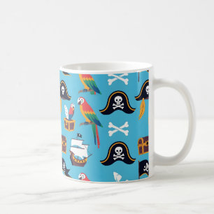Caneca De Café Celebrar Conversações Como um Dia Pirata com Swash