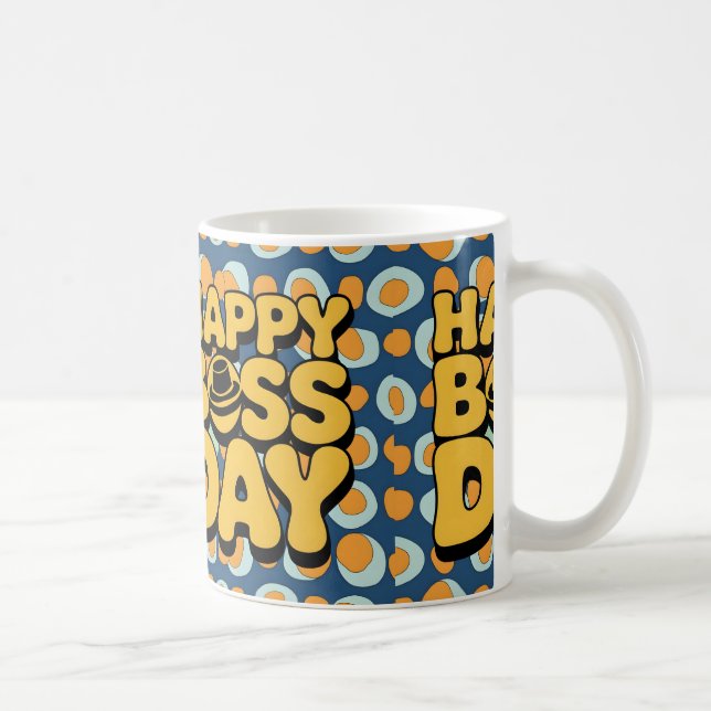 Caneca De Café Celebrar Liderança: Presentes e Designs do Dia do  (Direita)