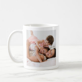 Caneca De Café Celebre Mães Com Este Grupo De Fotos Personalizado