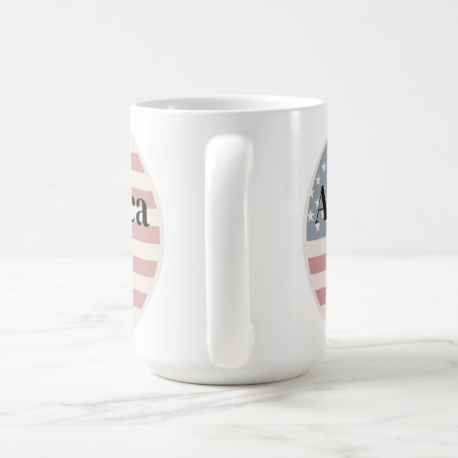Caneca De Café Celebre o 250º aniversário da América (Alça)